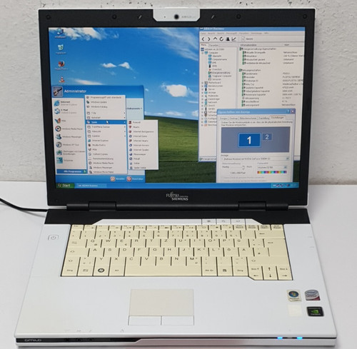 Notebook fujitsu siemens amilo - siemens,